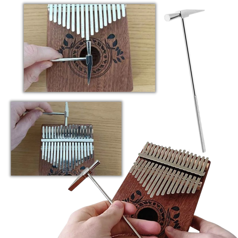 Piano kalimba à pouce de 17 touches
