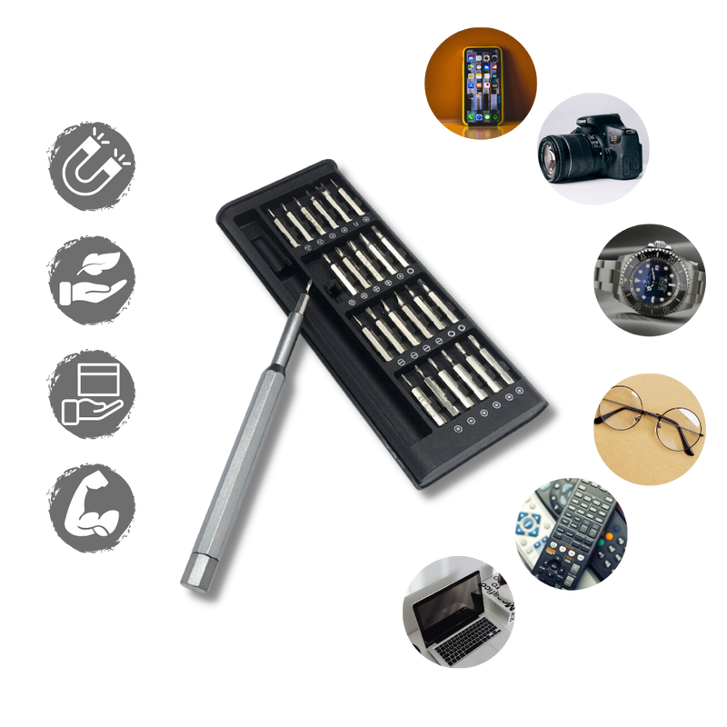 Jeu de tournevis de précision 24 en 1