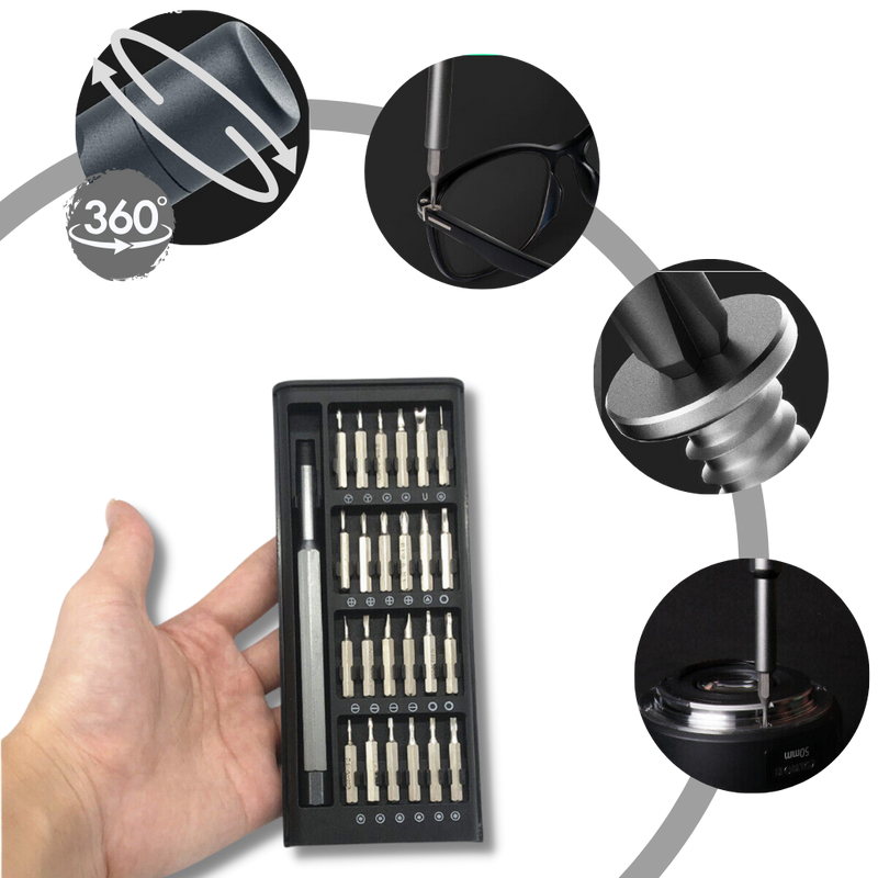 Jeu de tournevis de précision 24 en 1