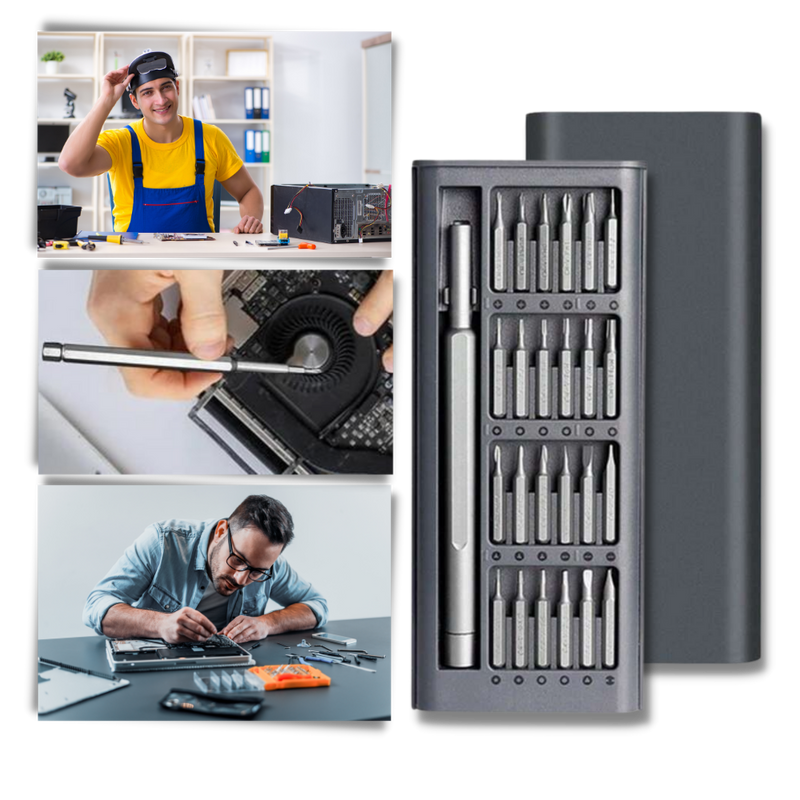 Jeu de tournevis de précision 24 en 1