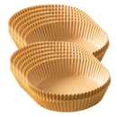 Pack de revêtements en papier jetables pour friteuse