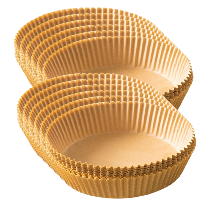 Pack de revêtements en papier jetables pour friteuse