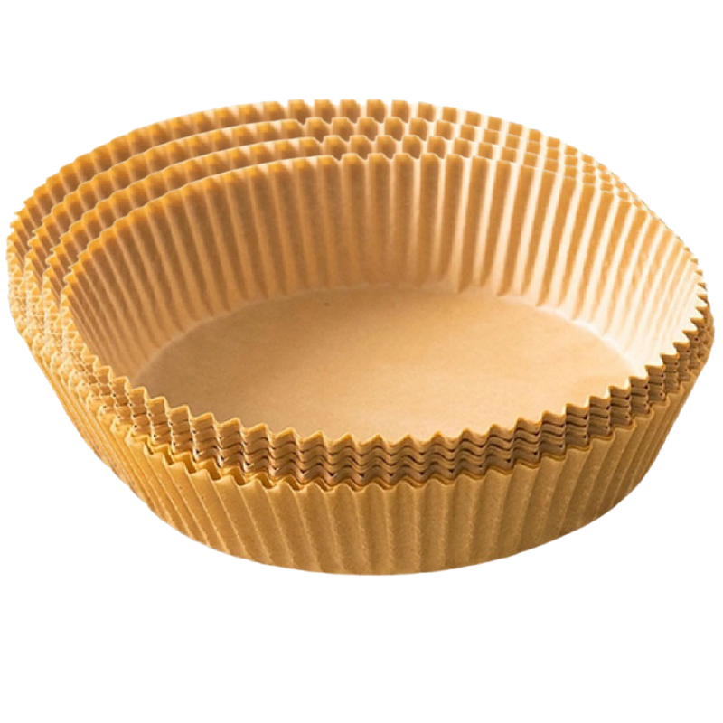 Pack de revêtements en papier jetables pour friteuse