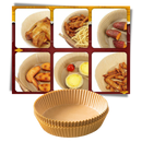 Pack de revêtements en papier jetables pour friteuse