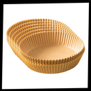 Pack de revêtements en papier jetables pour friteuse