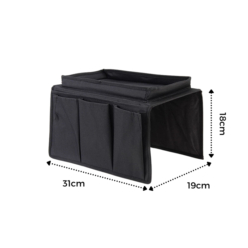 Sac de rangement pour accoudoir de canapé