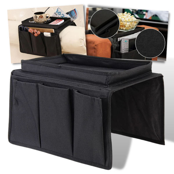 Sac de rangement pour accoudoir de canapé