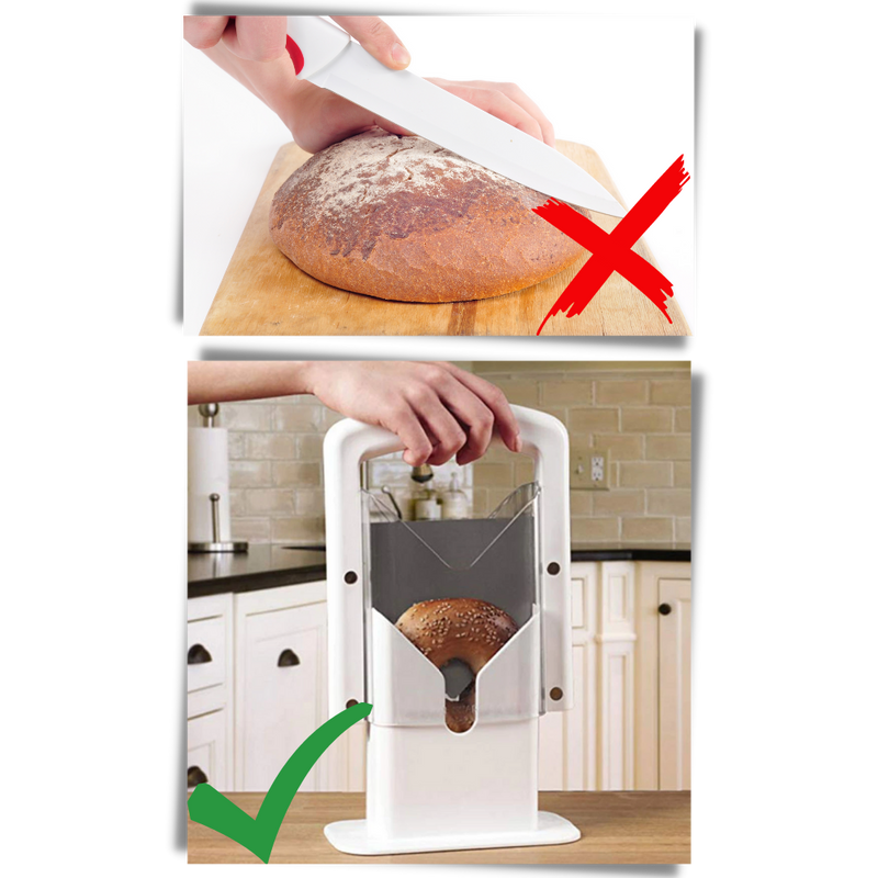Trancheuse à bagel portable