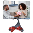 Lot de 2 cintres pour sacs