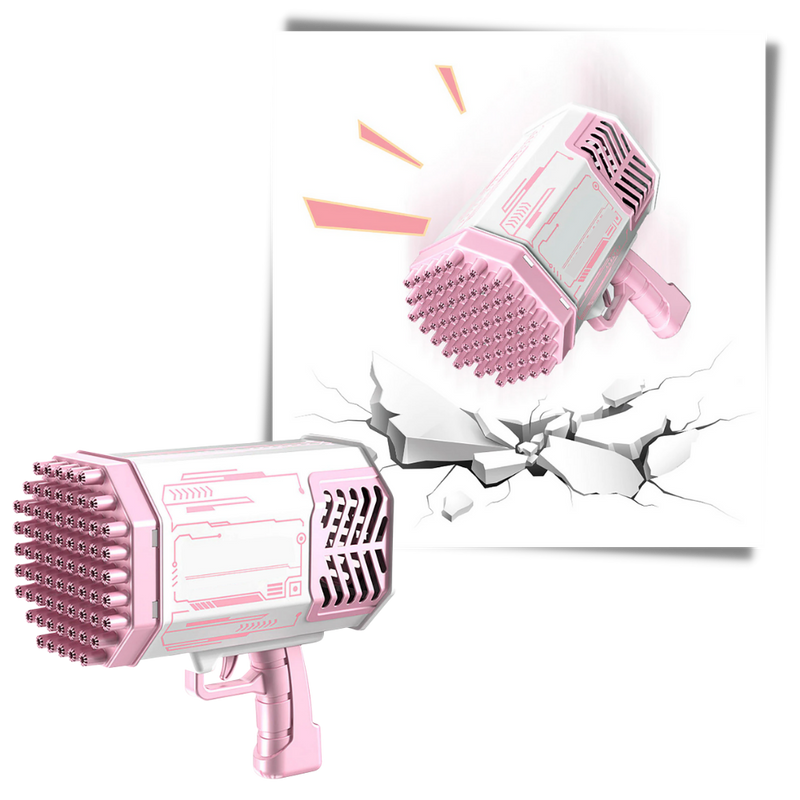 Souffleur de bulles Bazooka 69 trous
