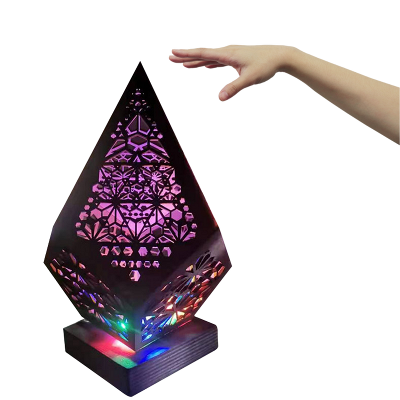 Lampadaire LED style bohème