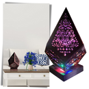 Lampadaire LED style bohème