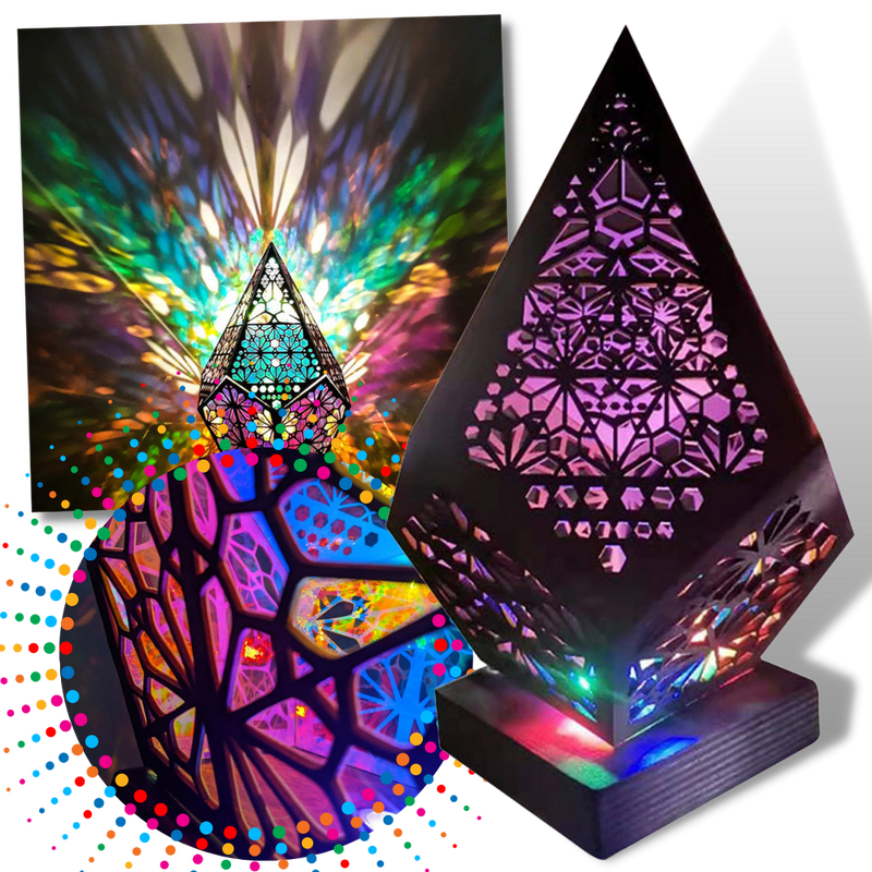 Lampadaire LED style bohème