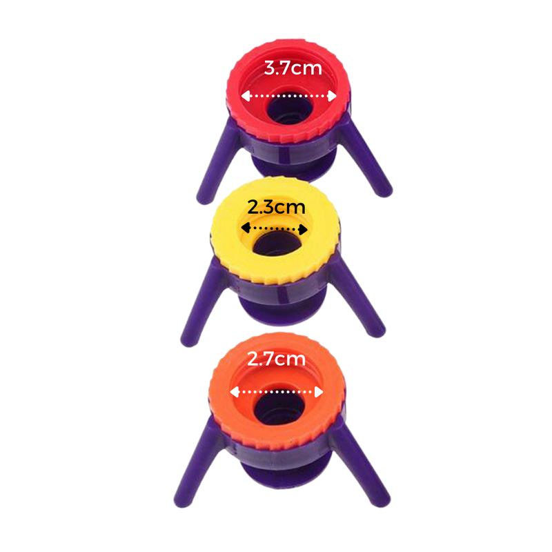 Lot de 6 bouchons supports de bouteille