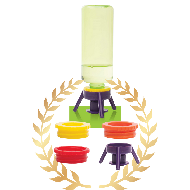 Lot de 6 bouchons supports de bouteille