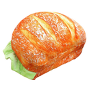 Coussin en forme de burger