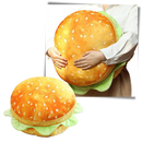 Coussin en forme de burger