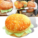 Coussin en forme de burger