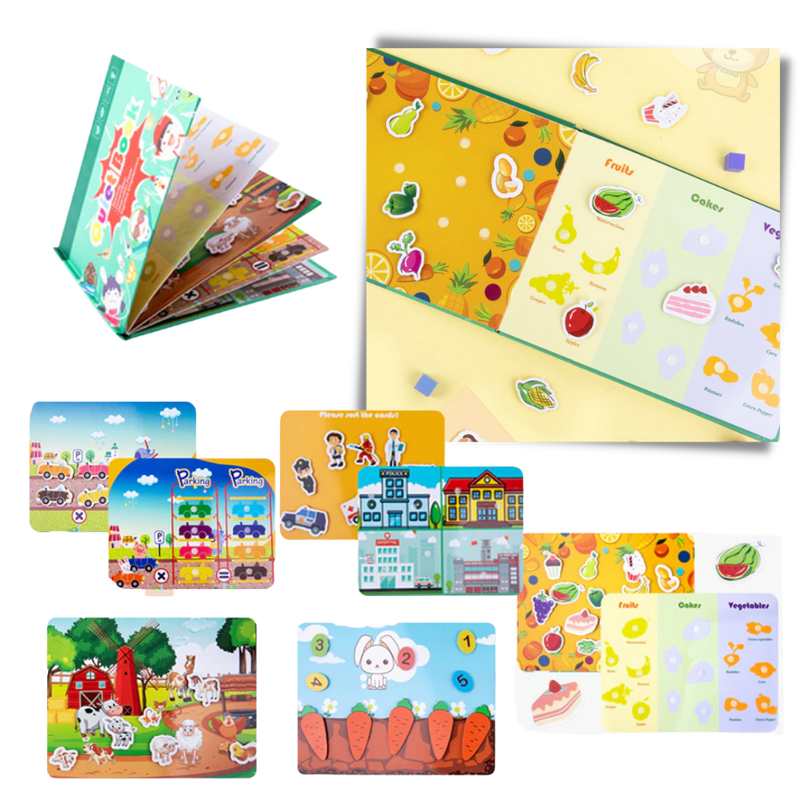 Livre d'activités pédagogiques Montessori