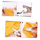 Pack de boutons de pression avec pince