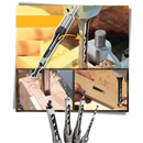 Jeu de forets à biseau