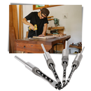 Jeu de forets à biseau