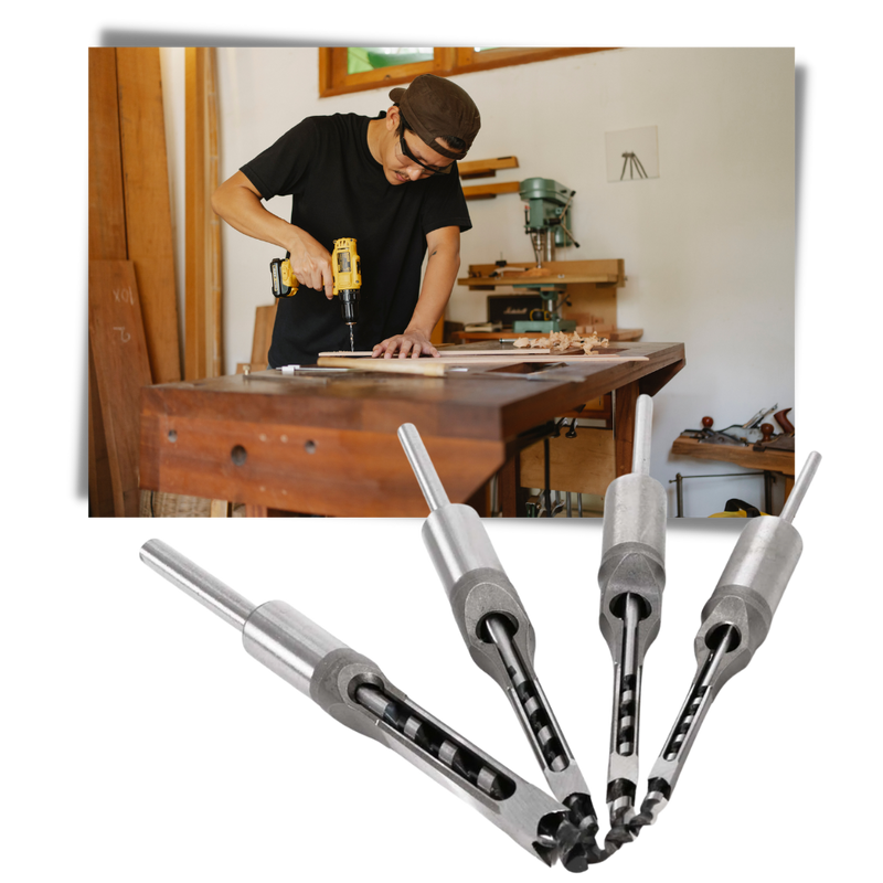 Jeu de forets à biseau