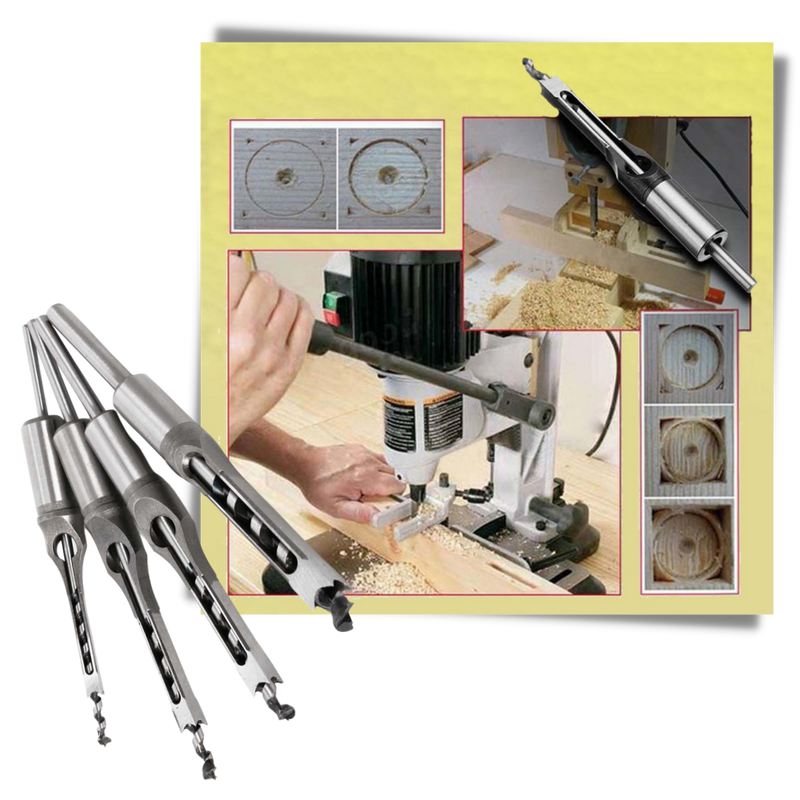 Jeu de forets à biseau