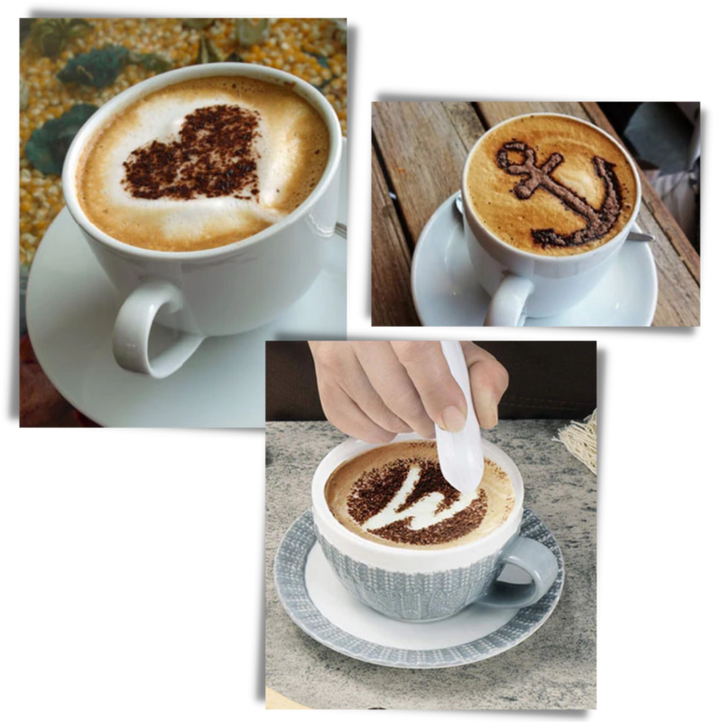 Stylo décoratif pour café