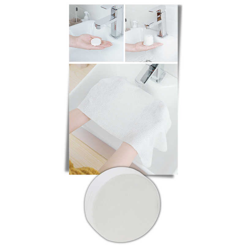 Grande serviette de voyage jetable