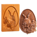 Moule à biscuits en bois