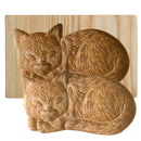 Moule à biscuits en bois