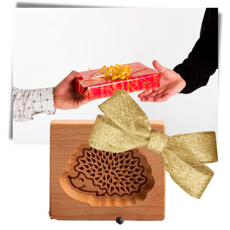 Moule à biscuits en bois