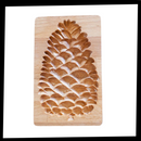 Moule à biscuits en bois