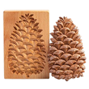 Moule à biscuits en bois