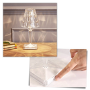 Lampe de bureau en cristal acrylique