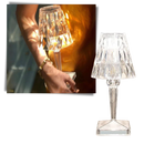 Lampe de bureau en cristal acrylique