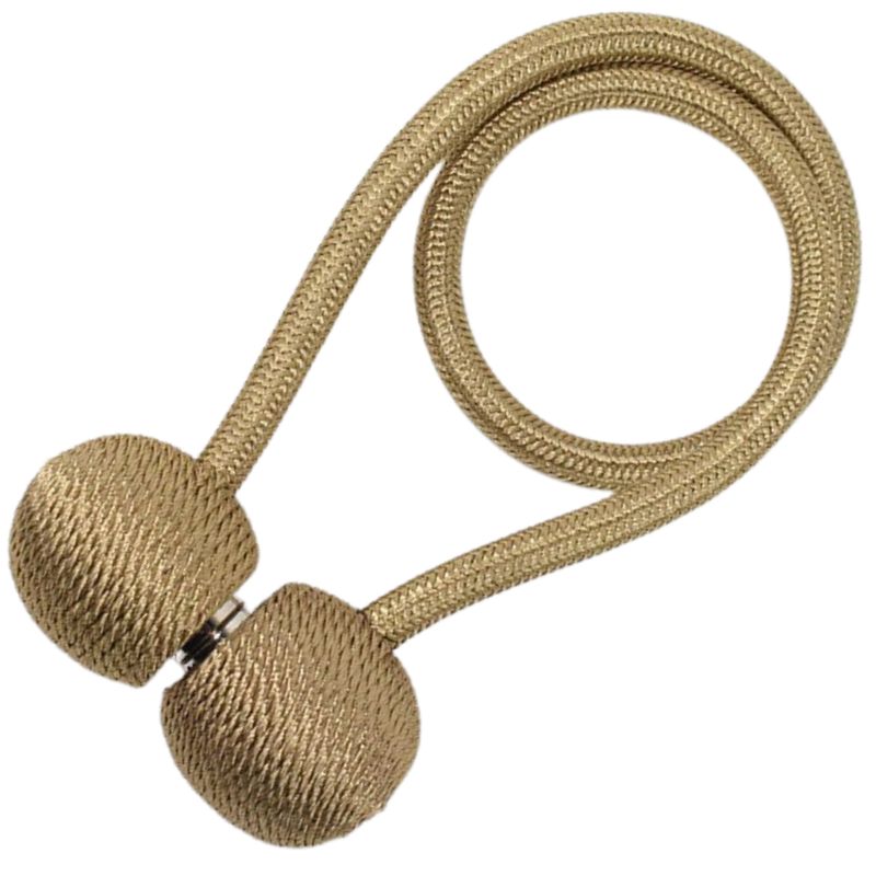 Lot de 2 attaches magnétiques pour rideaux