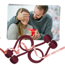 Lot de 2 attaches magnétiques pour rideaux