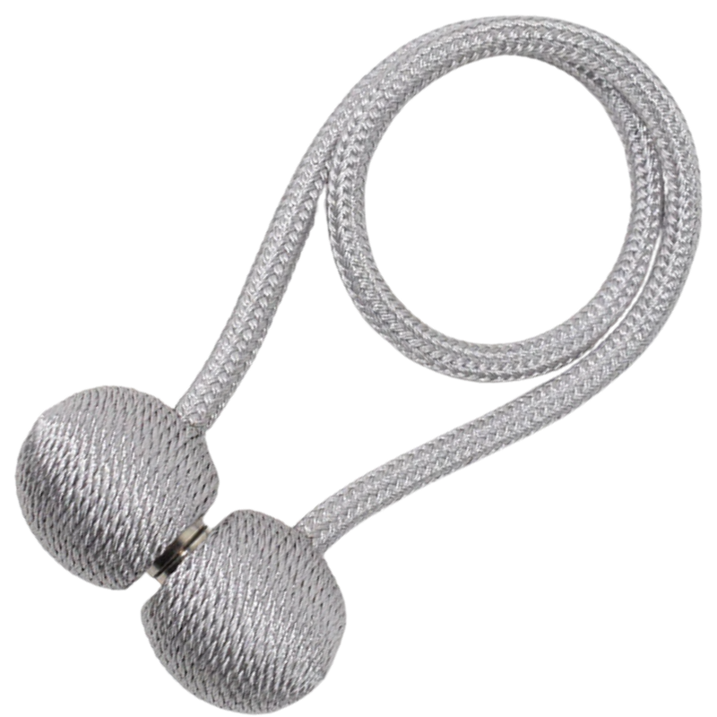 Lot de 2 attaches magnétiques pour rideaux