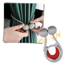 Lot de 2 attaches magnétiques pour rideaux