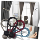 Lot de 2 attaches magnétiques pour rideaux