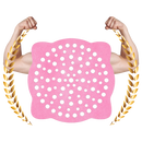 Lot de 10 filtres d'évacuation jetables adhésifs