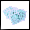 Lot de 10 filtres d'évacuation jetables adhésifs