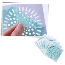 Lot de 10 filtres d'évacuation jetables adhésifs