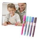 Lot de 8 marqueurs double  ligne