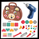 Jeu de puzzle éducatif avec kit de perçage