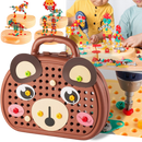 Jeu de puzzle éducatif avec kit de perçage