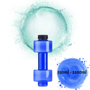 Bouteille d'eau haltère