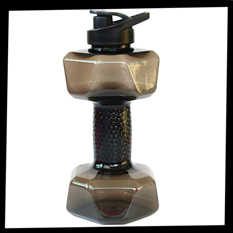 Bouteille d'eau haltère